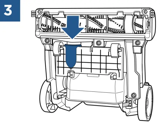 BISSELL 2256K Series Powerclean Swivel Pet Rewind Upright Vacuum - Clog3