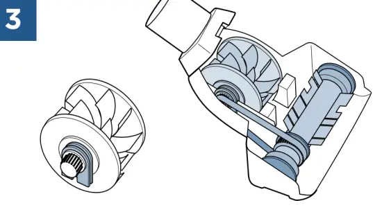 BISSELL 2256K Series Powerclean Swivel Pet Rewind Upright Vacuum - Maintaining3