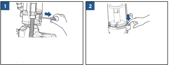 BISSELL 2256K Series Powerclean Swivel Pet Rewind Upright Vacuum - Rewind1