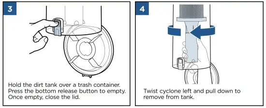BISSELL 2256K Series Powerclean Swivel Pet Rewind Upright Vacuum - Rewind3