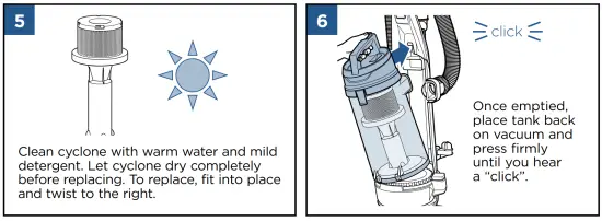 BISSELL 2256K Series Powerclean Swivel Pet Rewind Upright Vacuum - Rewind4
