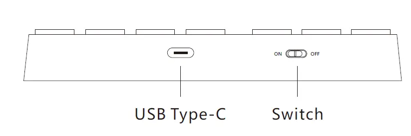 SurnQiee NK606 2.4G Wireless Numeric Keypad 5