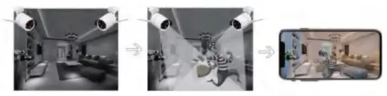 YESKAMO W05 Outdoor WiFi Security Camera System-3