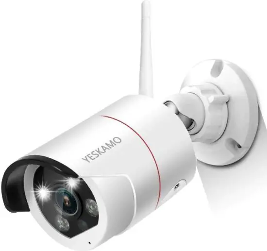 YESKAMO W05 Outdoor WiFi Security Camera System