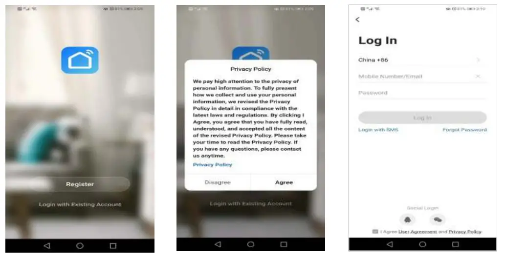 HENRAC TECH HKS 805 Smart Wireless Robot Vacuum Cleaner-