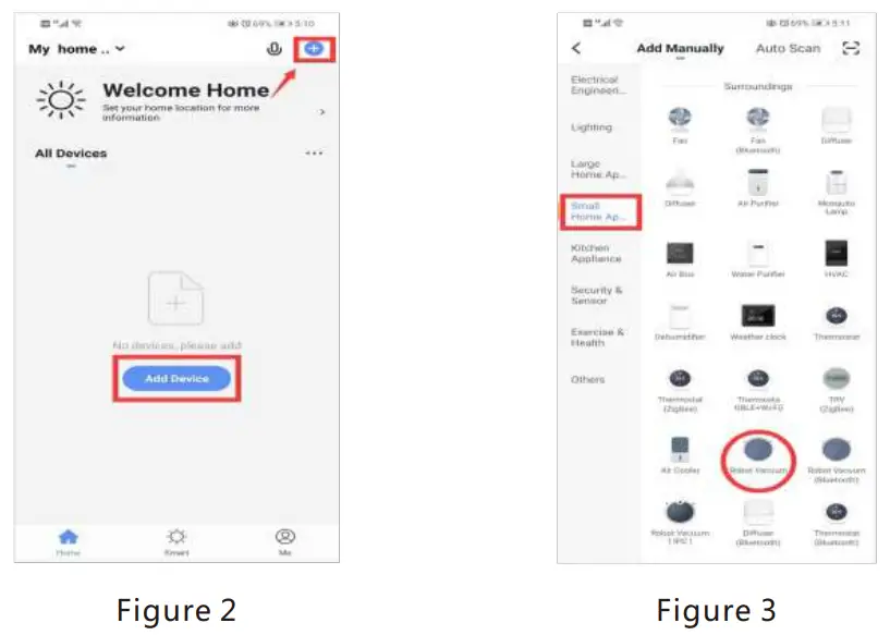 HENRAC TECH HKS 805 Smart Wireless Robot Vacuum Cleaner-fig1