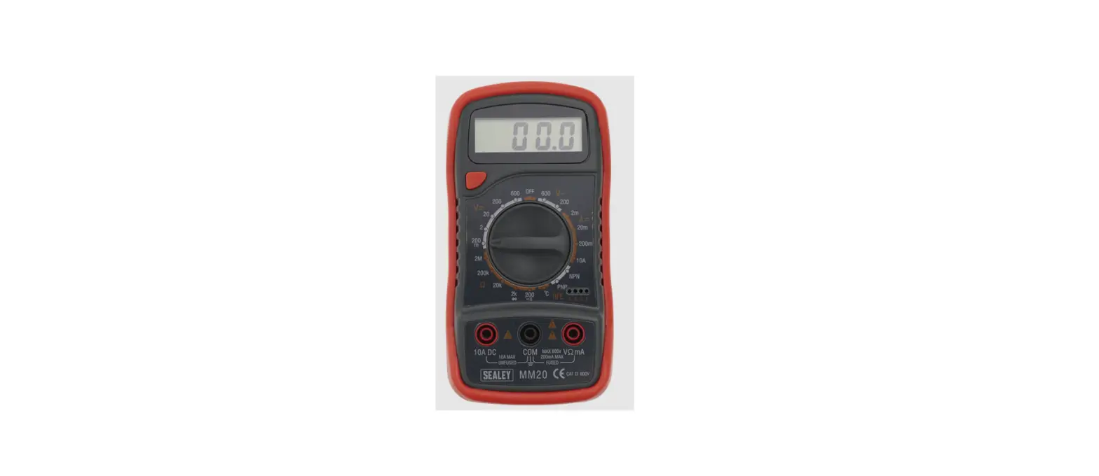 Sealey Mm20.v3 8 Function Multimeter With Thermocouple Instruction Manual