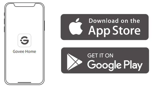 Govee H6173 RGBIC Outdoor LED Strip Lights - Home App