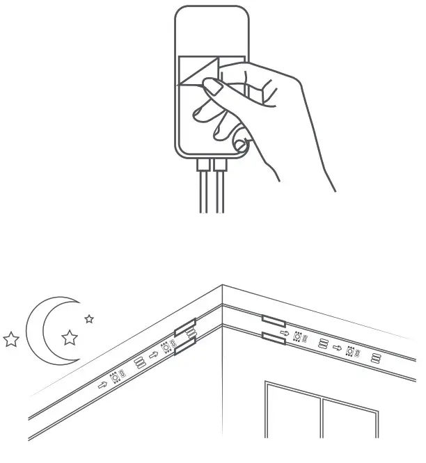 Govee H6173 RGBIC Outdoor LED Strip Lights - Installing Your Device 4