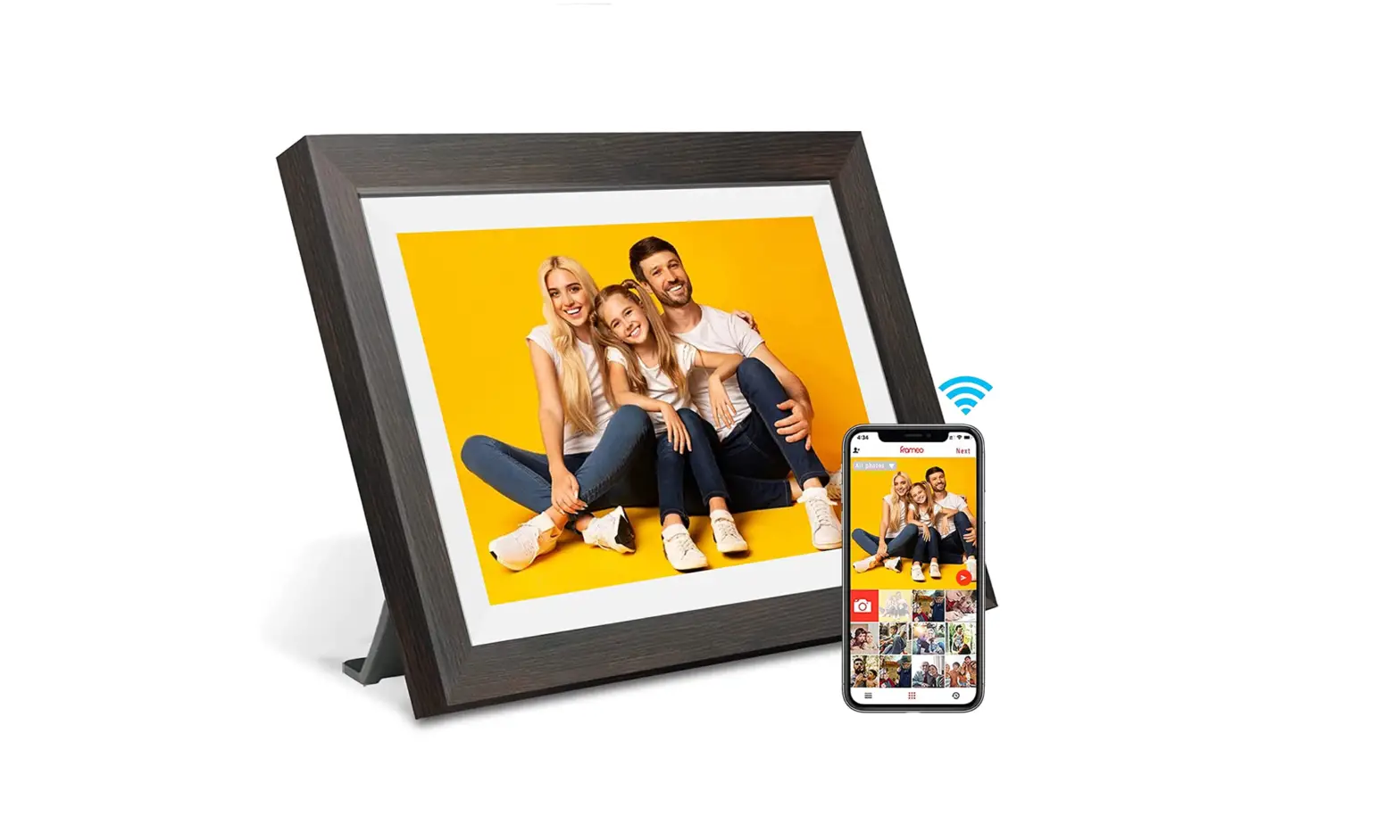 Shenzhen Yunqi Youkong Intelligent Equipment Yq101001 Smart Wi-fi Photo Frame User Manual