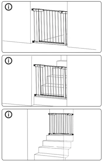 COSTWAY HV10042 Safety Gate - fig 1