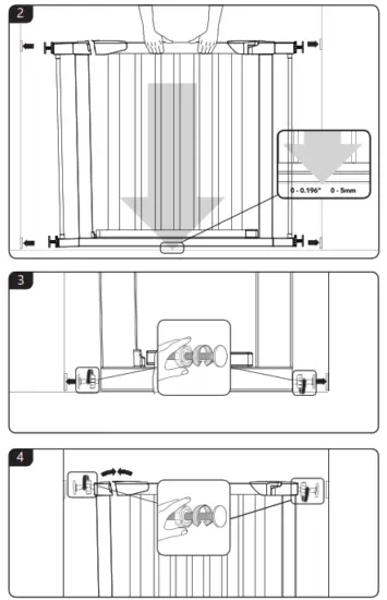 COSTWAY HV10042 Safety Gate - fig 2