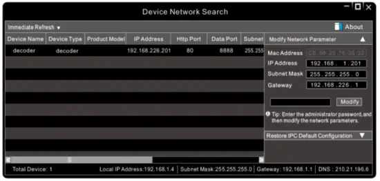 Comelit DEC0804 4 Channel Professional Decoder - shown below