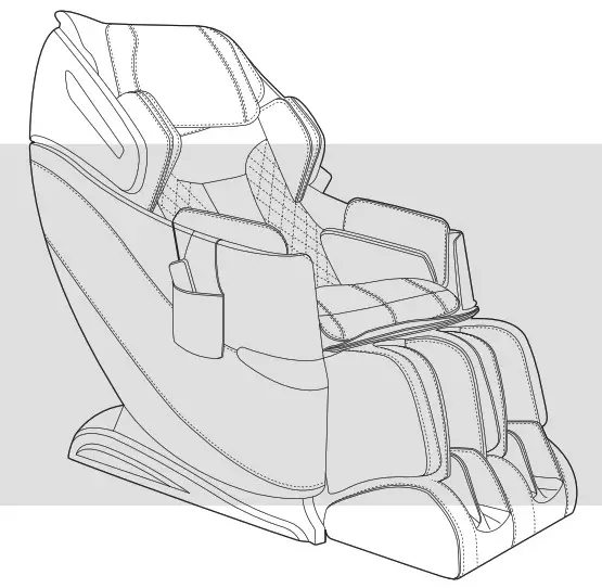 Osaki 3D LE Massage Chair Cover