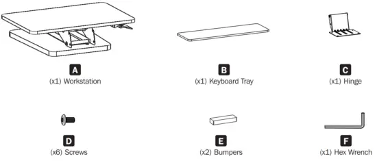 TRIPP-LITE WWSSDTAM Height Adjustable Sit Stand Desktop - 4