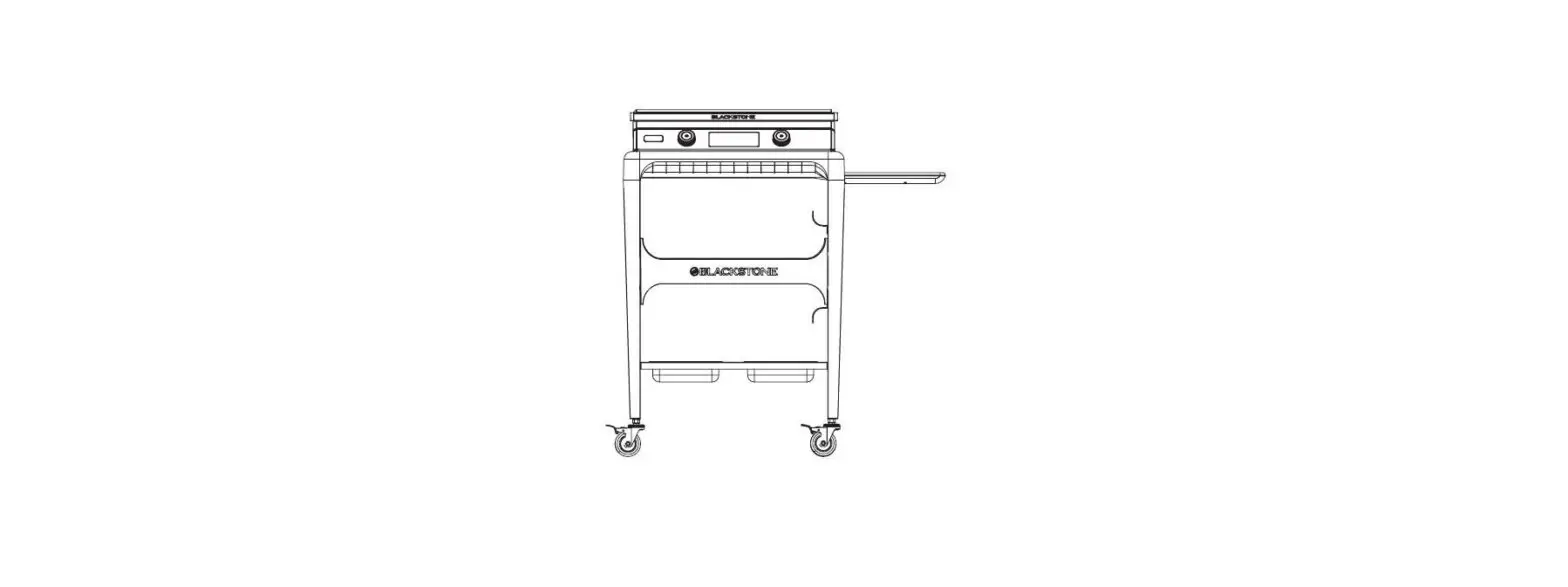 Blackstone 8003 22 Inch Electric Griddle With Integrated Griddle Cart Owner's Manual Blackstone 8003 22 Inch Electric Griddle With Integrated Griddle Cart Owner's Manual