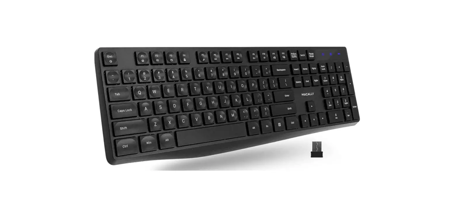 Macally Rfjjkey Full Size Wireless Rf Keyboard For Pc User Guide Macally Rfjjkey Full Size Wireless Rf Keyboard For Pc User Guide