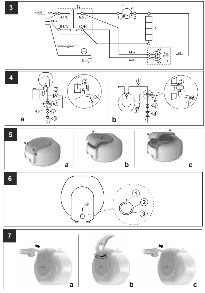 TESY Compact 10 Electric Water Heater fig 2