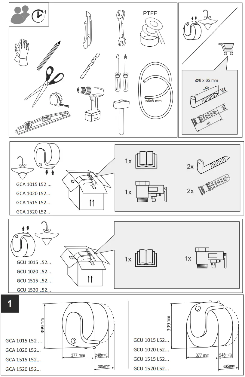 TESY Compact 10 Electric Water Heater fig