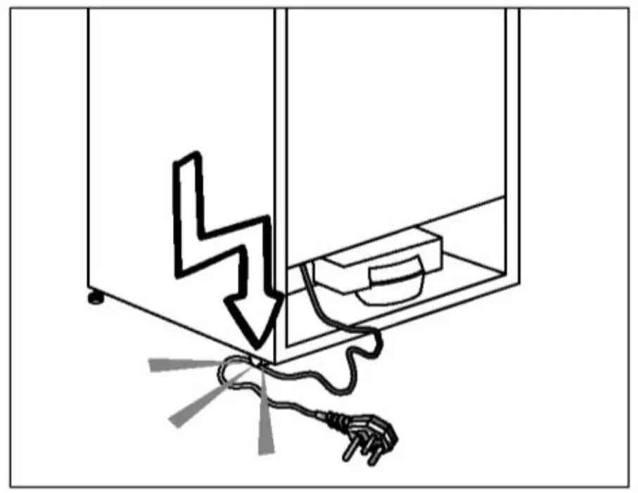 beko Refrigerator - Freezer - plugging the product