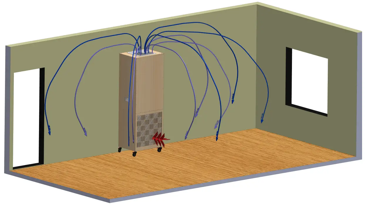 AirScape X9 Hepa Tower Air Purifier - HEPA Tower