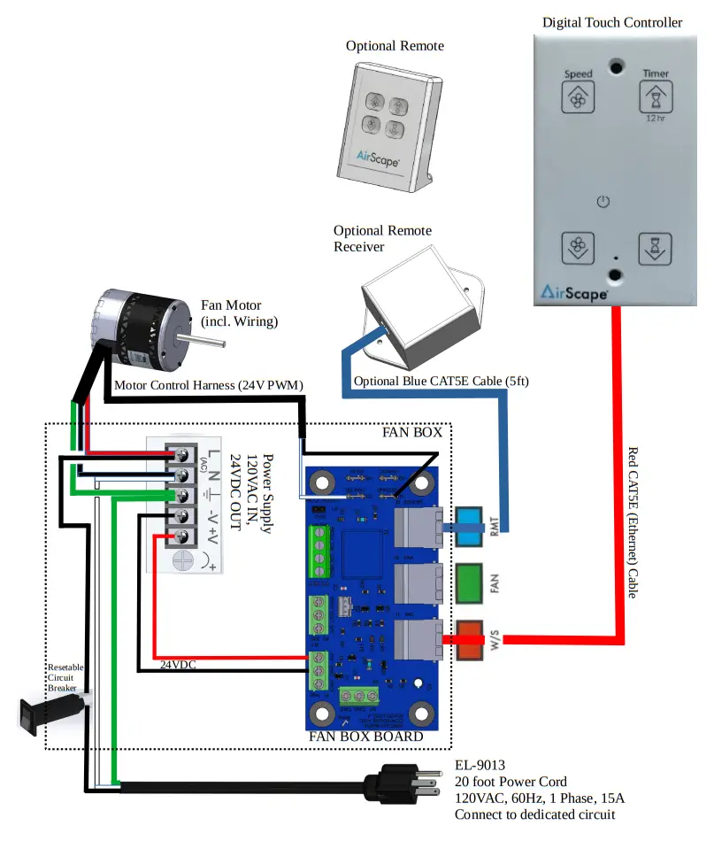 AirScape X9 Hepa Tower Air Purifier - fig