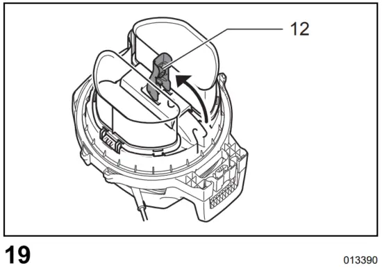 Removing the air filter