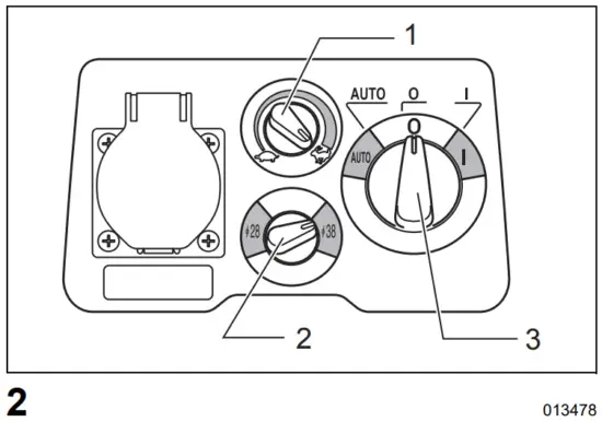 Connecting electric power tools