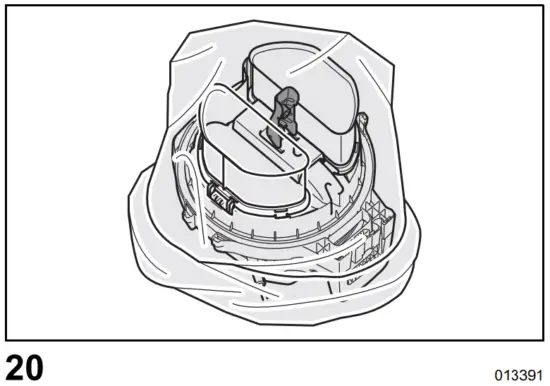 Removing the air filter