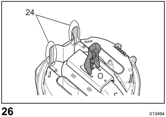 Cleaning the level sensors