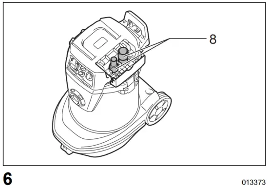 Storing the front cuffs