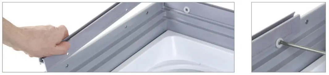 AVANTCO 360ADC4HC Ice Cream Dipping Cabinet - HARDWARE 2