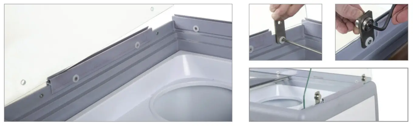 AVANTCO 360ADC4HC Ice Cream Dipping Cabinet - HARDWARE 3