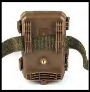 Assembly with strap 1