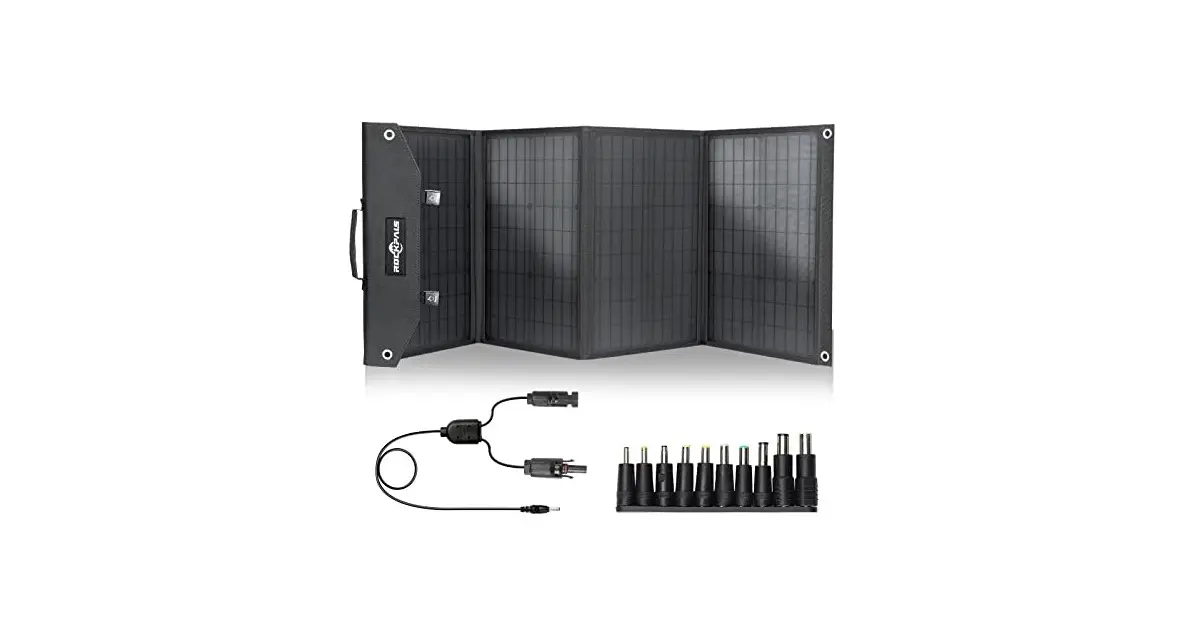 Rockpals 100w Foldable Solar Panel User Manual Rockpals 100w Foldable Solar Panel User Manual