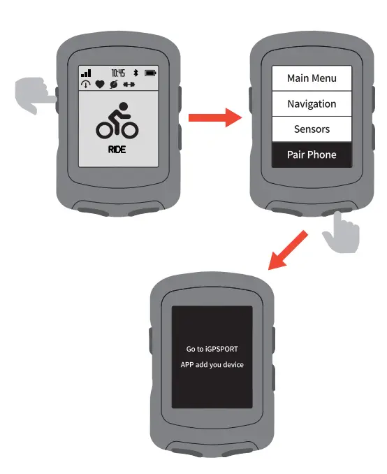 iGPSPORT iGS520 GPS Cycling Computer fig 3