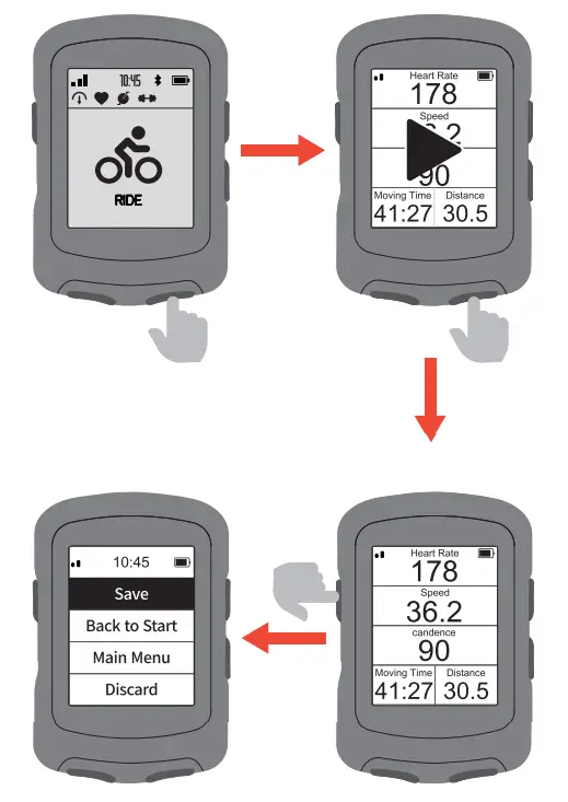 iGPSPORT iGS520 GPS Cycling Computer fig 6
