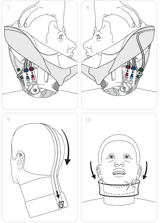 Laerdal-3G-Plus-SimMan-Head-Skin-fig-6