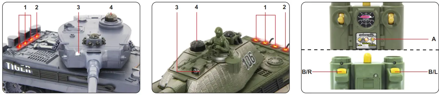JAMARA 403635 Panzer Tiger Battle Set 2,4 GHz - fig 10