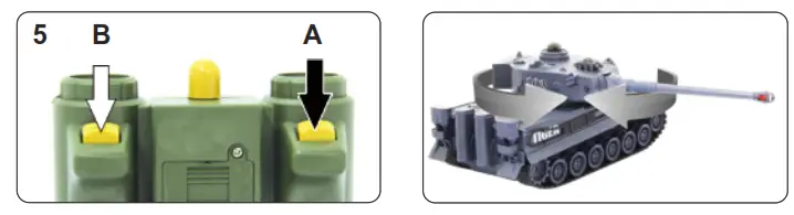 JAMARA 403635 Panzer Tiger Battle Set 2,4 GHz - fig 8