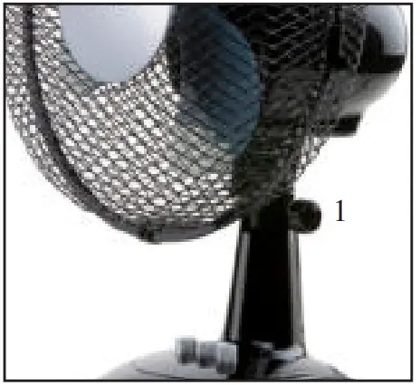 DOMO DO8138 Ventilator Table Fan - oscillation