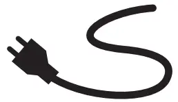 DOMO DO8138 Ventilator Table Fan - power supply