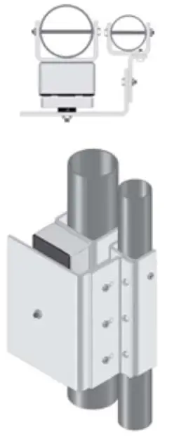 SECURITRON FMK-SW Flexible Mount Kit - Install Magnalock on a Swinging Gate