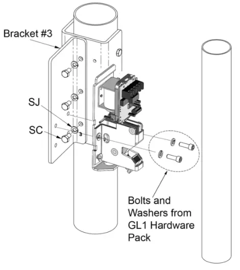 SECURITRON FMK-SW Flexible Mount Kit - OMPLETE