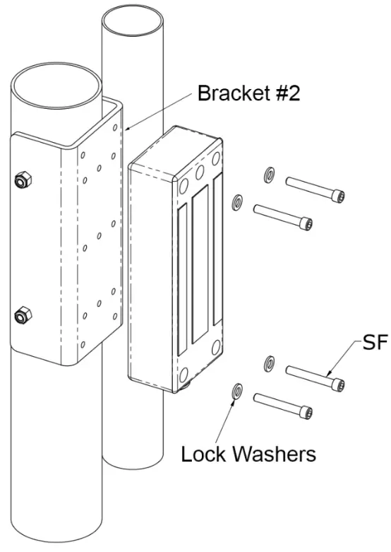 SECURITRON FMK-SW Flexible Mount Kit - POSITION