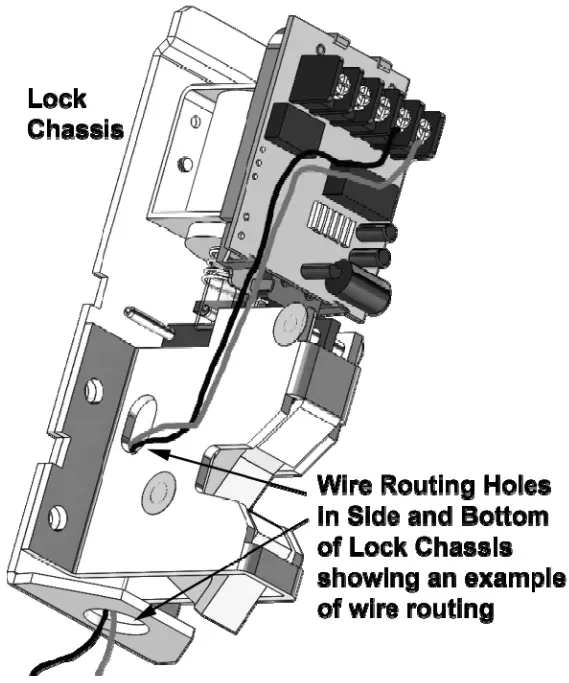 SECURITRON FMK-SW Flexible Mount Kit - circuit board