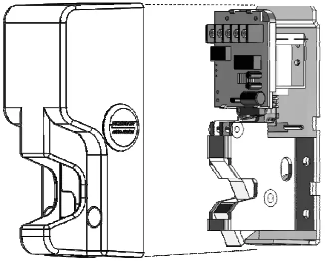 SECURITRON FMK-SW Flexible Mount Kit - damage to the PC Board