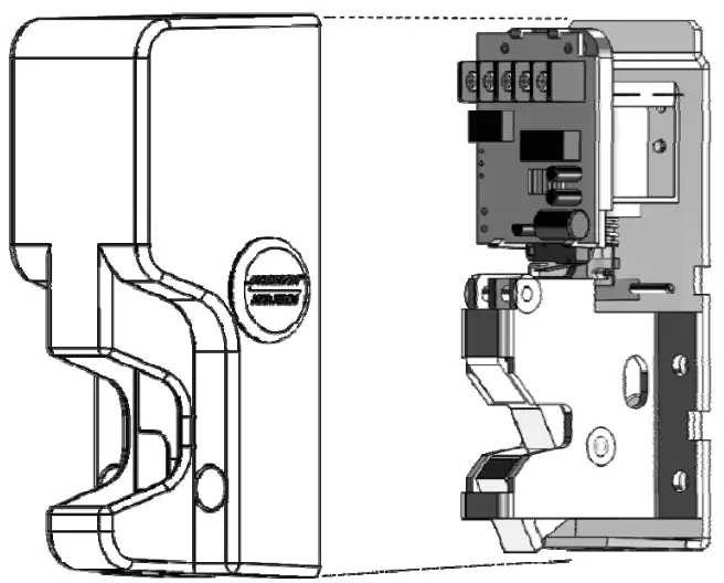 SECURITRON FMK-SW Flexible Mount Kit - straight