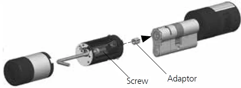 BURG WACHTER secuENTRY easy plus 5651 Fingerprint Electronic Lock 11
