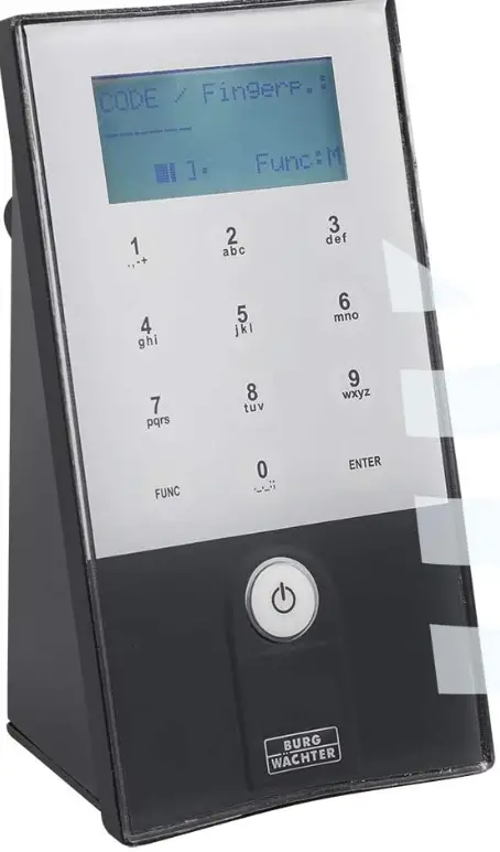 BURG WACHTER secuENTRY easy plus 5651 Fingerprint Electronic Lock product